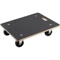 Metafranc Transportroller 590 x 490 mm 400 kg Tragkraft Siebdruckplatte PA-Räder