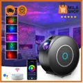 Alexa Sternenhimmel Projektor 3D Galaxy Sternenprojektor RGB Dimming Bluetooth
