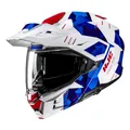 HJC i80 Roki MC-21 blau/rot Adventure Klapp-Helm 60/61-XL flipup helmet