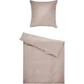 Curt Bauer Bettwäsche Bente, Braun, Textil, Uni, 155x220 cm, Oeko-Tex® Standard 100, Oeko-Tex® Made IN Green, bügelleicht, Schlaftextilien, Bettwäsche, Bettwäsche, Damast-Bettwäsche