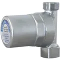 Antishock Wasserschlagdämpfer 525150 Überwurfmutter 3/4' Ig X 3/4' Ag, Messing-gehäuse, Verchromt - Caleffi