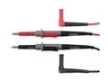 Velleman PVC-Messleitungen, Set, CAT IV, 10 A, 2 mm/4 mm, gerade Prüfsonde aus