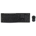 Logitech Tastatur- und -Maus Set MK270 - US Layout - Schwarz