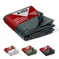 A-TEX® Abdeckplane 90 g/m² (3 x 5 m Grau)| Verschiedene Stärken, Größen und Farben wählbar | Plane mit Ösen | Gewebeplane Gartenplane Bauplane Schutzplane | wasserdicht | reißfest | UV-stabilisiert
