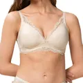 Triumph - Amourette Charm P - Schalen-BH ohne Bügel (70D Creamy Dream)