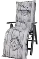 Kettler Polen KETTtex 0778 Auflage Relaxliegen Rom grau Gemustert 170x50x9 cm (ohne Liege)