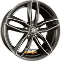 4x ULTRA WHEELS UA6-PRO Gunmetal Polished 8x18 ET30 5x112