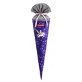 Step by Step Schultüte „Pegasus Liv“, lila, passend zum Schulranzen, aus recycelten PET-Flaschen, Verschluss aus Stoff, 5 l Füllvolumen, 70 cm Höhe