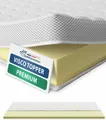AM Qualitätsmatratzen | Premium Visco-Topper | 200x200 cm | 6 cm Höhe | Matratzentopper | 200/200 | Viscoschaum Topper | Memoryschaum