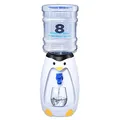 GOODFEER Wasserspender, Mini Getränkespender mit Wassertank und Hahn für Trinkwasserausgabe im Büro, Zuhause oder unterwegs, 2,5 Liter Fassungsvermögen