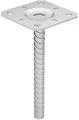 Stützfuß für Pergola / Pavillon, verzinkt, 100 x 100 mm
