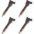 4x BOSCH Einspritzdüse Einspritzventil für BMW X3 F25 xDrive20d xDrive30d