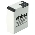 vhbw Akku kompatibel mit GoPro Hero 3 III, 3 III CHDHX-301, 3 III Black Edition Videokamera Camcorder (1180 mAh, 3,7 V, Li-Polymer)