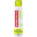 Borotalco Yellow Active Spray Deodorant Formula without Alcohol and Talc with Anti-Odor Molecules 48 Hours Effectiveness Cedar and Lime Scent 150ml