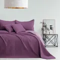 RESTILO Tagesdecke violett Flieder 240x260 Bettüberwürf zweiseitig Ultrasonic Steppung Polyester Softa