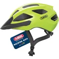 ABUS Rennradhelm Macator MIPS - Fahrradhelm für Einsteiger mit Schirm - geeignet für Zopfträger/-innen - für Damen und Herren - Gelb, Größe S