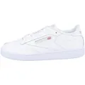 Reebok Damen Club C85 Laufschuhe, White Light Grey, 37.5 EU