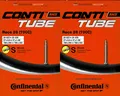 2x Continental Race 28 (700C) Schlauch 28 Zoll SV (18/25-622/630) SV 60mm