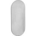 SOTECH Selbstklebende Tür Rosetten Oval Blindrosette Edelstahl Satin
