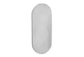 SO-TECH® Türbeschlag selbstklebende Edelstahl Tür-Rosetten mit 3M-VHB-Klebepad (1 St), Blindrosette oval 65x28x2mm satiniert