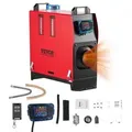 VEVOR Diesel-Luftheizung Standheizung 8 kW DC 12-24 V, schnell aufheizende Lufterhitzer mit Fernbedienung & blauem LCD-Schalter & Vorheizfunktion
