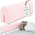 Totsy Baby Bettschutzgitter Bettkantenschutz Kinderbetten - Schutz Bettrahmen rosa 70 cm