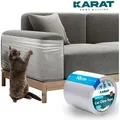 Karat - Katzen Kratzschutz Selbstklebende Kratzfolie Transparent 15 M X 10 Cm
