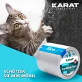 Transparente Selbstklebende Kratzfolie Katzen Kratzschutz | 15 m x 10 cm