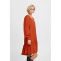 Ichi Blusenkleid Kleid IHCALOVA braun 38