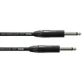 Hochwertiges Gitarrenkabel, 9 m mit Neutrik-Stecker & Velour-Chrom-Beschichtung