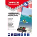 5901503679180 Folia do laminowania OFFICE PRODUCTS A4 2x100mikr błyszcząca 100sz