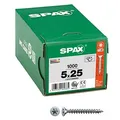 SPAX Universalschrauben T20 Senkkopf WIROX 1191010500255 5 mm x 25 mm, 1.000 St.