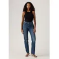 Levi's für Damen. 0036A-0005 Jeans 501 Curve blau (30/30), Lässig, Baumwolle, Denim
