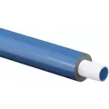 Uni Pipe Uponor PLUS weiß vorisoliertes 5-Schicht Verbundrohr PE-RT mit blauer Isolierung in Rolle (Ausführung: 20x2.25 mm - 6 mm isoliert. 75 m)