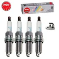 4x PLKR7B8E PLATINUM Zündkerzen MERCEDES C-KLASSE W203 S203 CL203 W204 S204 C204