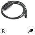 windmeile | PAS KM-DH SSP Sensor Pedalsensor, Bafang 6-Pin Julet Rechts, PAS Sensor, PAS Systemassistent, E-Bike Elektro Fahrrad Pedelec 24V/36V/48V - Schwarz