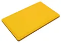 METRO Professional Schneidebrett | 53 x 32,5 x 2 cm | feuchtigskeitsabweisend | Polyethylen | spülmaschinengeeignet | HACCP | Schneidplatte | Saftrille | auch für gewerblichen Einsatz (Gelb)