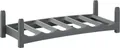 Rotho Flaschenregal Vario 60 x 22 x 14cm Weinregal Flachenständer für 6 Flaschen