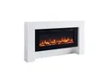 BALDERIA Elektrokamin Zeus - Standkamin m it Heizung 2000 W, weiss
