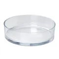 INNA-Glas Glasschale VERA OCEAN, transparent, 8cm, Ø29cm - Obstschale