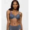 Triumph Minimizer-BH Signature Sheer verkleinert die Brust optisch um eine Cup-Größe, Spitze blau 75