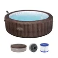 LAY-Z-SPA® Energiespar-Whirlpool Bali AirJet™ mit App-Steuerung, für 7 Personen,