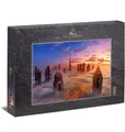 ULMER PUZZLESCHMIEDE "Dubai erwacht" Wolkenkratzer   1000 Teile PUZZLE