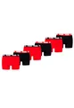 PUMA Boxer Boxershorts Men Herren Everyday Unterhose Unterwäsche 6er Pack, Farbe:Black/Red, Bekleidungsgröße:L