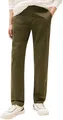 Tommy Hilfiger Herren Chino Hose Core Denton Essential Twill Straight Fit, Grün (Dark Greenery), 32W/33L