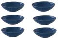 6er Set Suppenteller, Pastaschale INTERIORS blue blau D 19cm Easy Life WA