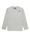 Yonex Tennis-Langarmshirt Practice (100% Polyester) 2026 silbergrau Herren, Größe: XL