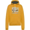 E9 HOOD Hoodie Herren in curry-moka, Größe L