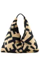 COLLEZIONE ALESSANDRO Schultertasche Fashionista, Dicke Stofftasche, Made in Italy