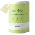 marble© Collagen – Matcha | Kollagenpeptide mit 10 % Matcha-Pulver - Sparset